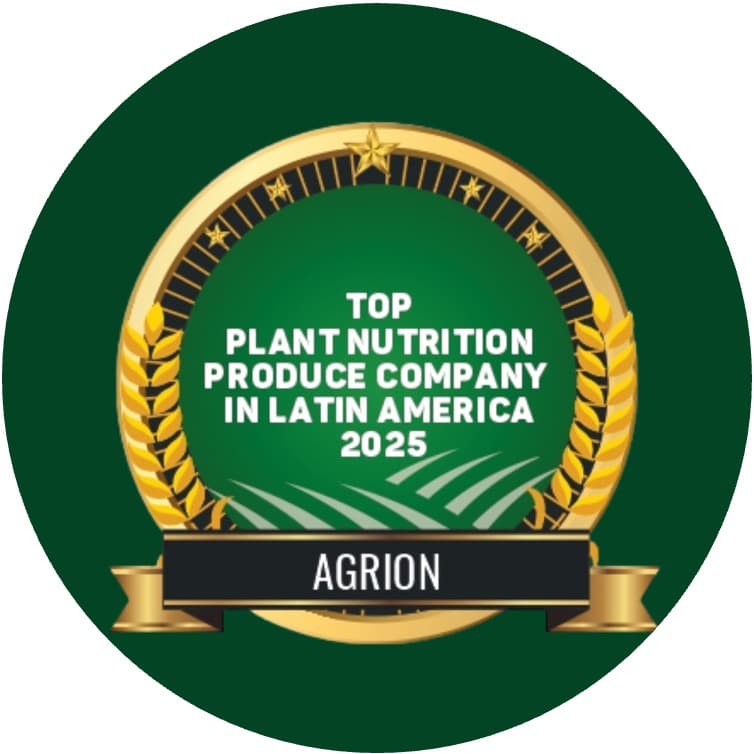 Agrion é reconhecida pela Agribusiness como a maior empresa de nutrição vegetal da América Latina.