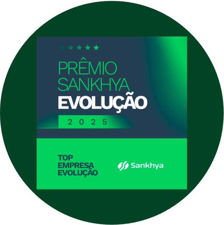 Prêmio Sankhya Evolução – Categoria Indústria — No evento Sankhya Connection